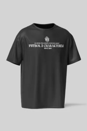 Koszulka Casual Czarna z Charakterem APR Lampart